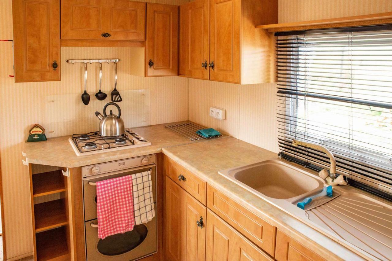 Hotel Mobilheimy Camp Dlouha Mile à Rozmital pod Tremsinem Extérieur photo